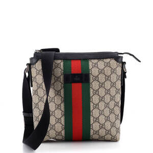 Gucci Web Messenger Bag Gg Coated #241571G86B